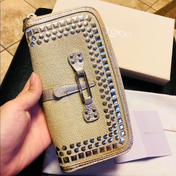 Authentic Jimmy Choo Long Zippy Wallet - Picture 2 of 8